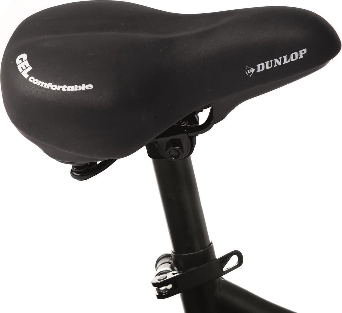 Dunlop - comfortable bicycle gel saddle 4