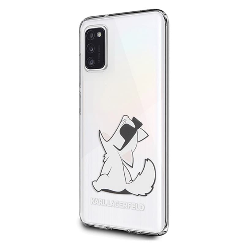 Karl Lagerfeld Choupette Fun Sunglasses - Case for Samsung Galaxy A41 (Transparent) 1