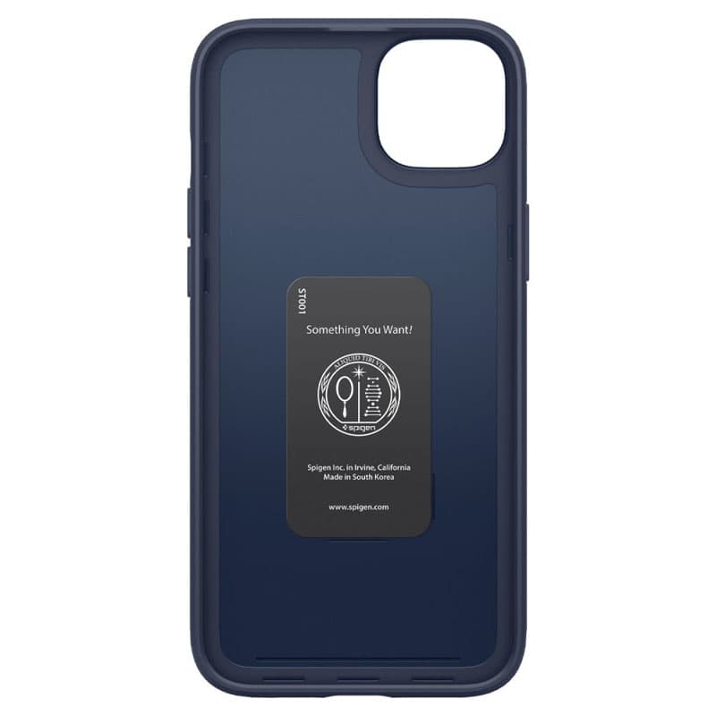 Spigen Thin Fit - Case for iPhone 15 Plus / iPhone 14 Plus (Navy Blue) 8