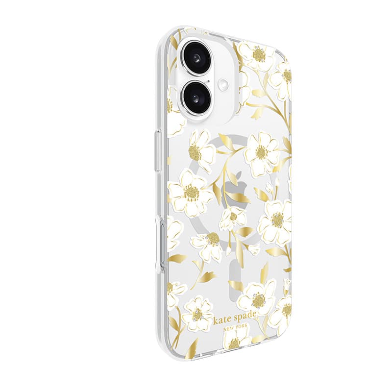 Kate Spade New York Protective Gems MagSafe - Case for iPhone 16 (Sunshine Floral) 3