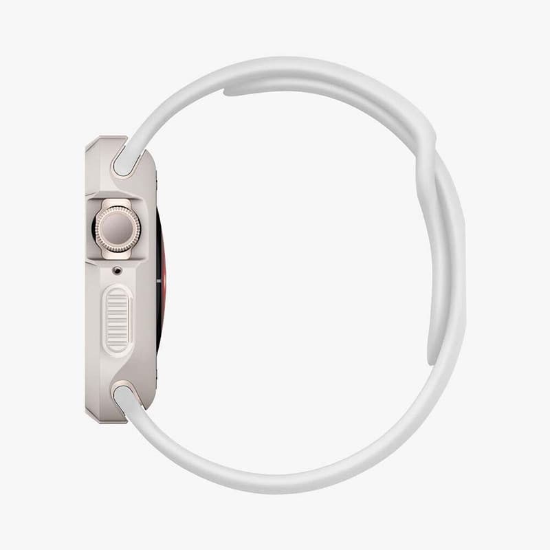 Spigen Rugged Armor - Case for Apple Watch 4/5/6/7/8/9/SE 44/45 mm (Dune Beige) 7
