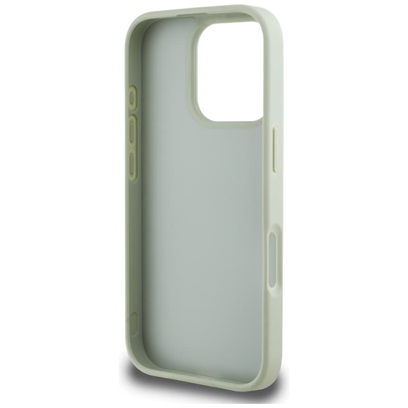 Guess Grained Big 4G Logo Small Classic Logo - Case for iPhone 16 Pro (green) 7