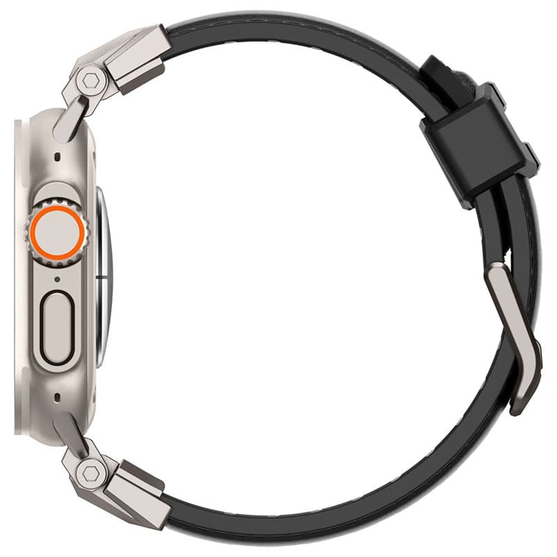 Spigen DuraPro Armor PU - Strap for Apple Watch 42/44/45/49 mm (Black) 6