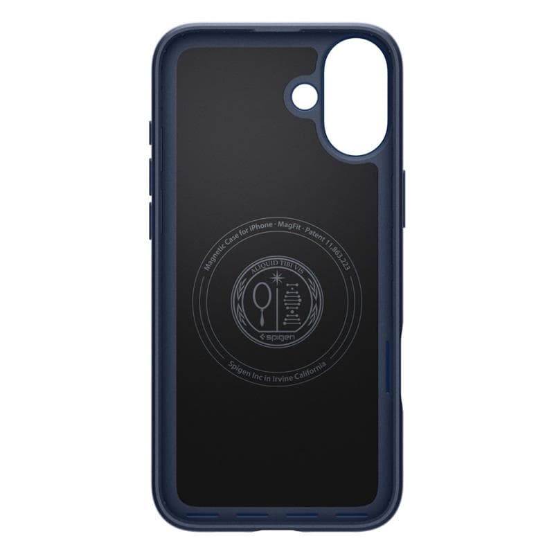 Spigen Thin Fit Mag MagSafe - Case for iPhone 16 (Navy Blue) 4