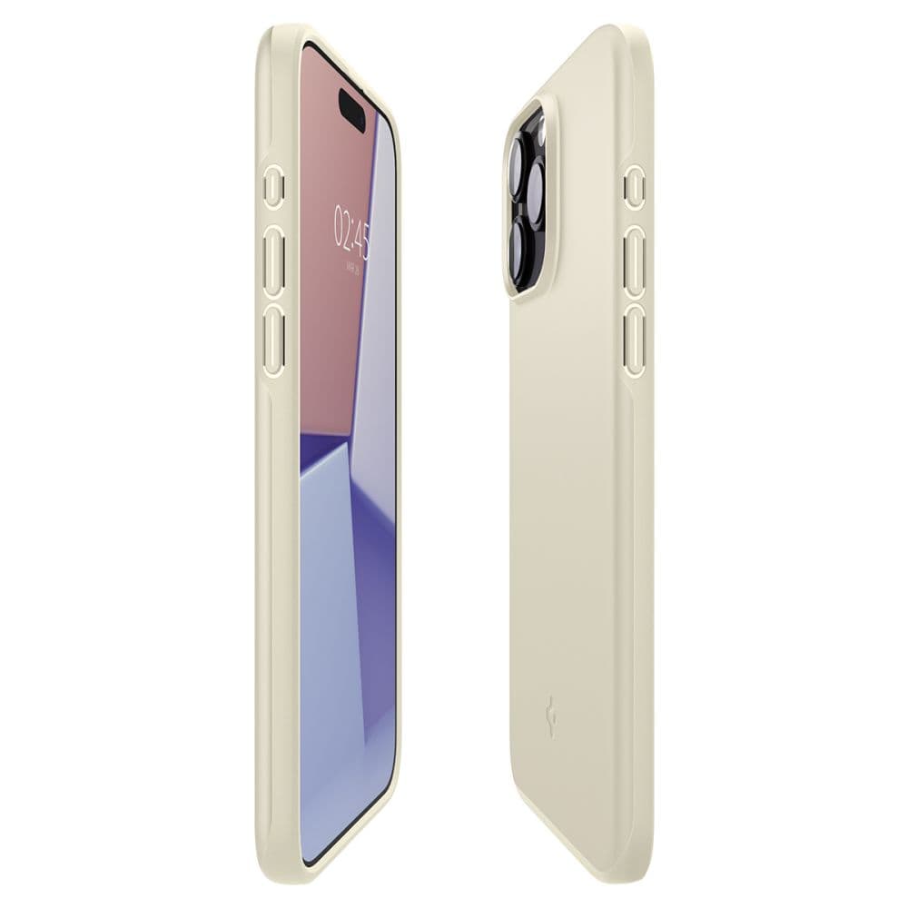 Spigen Thin Fit - Case for iPhone 15 Pro (Beige) 8