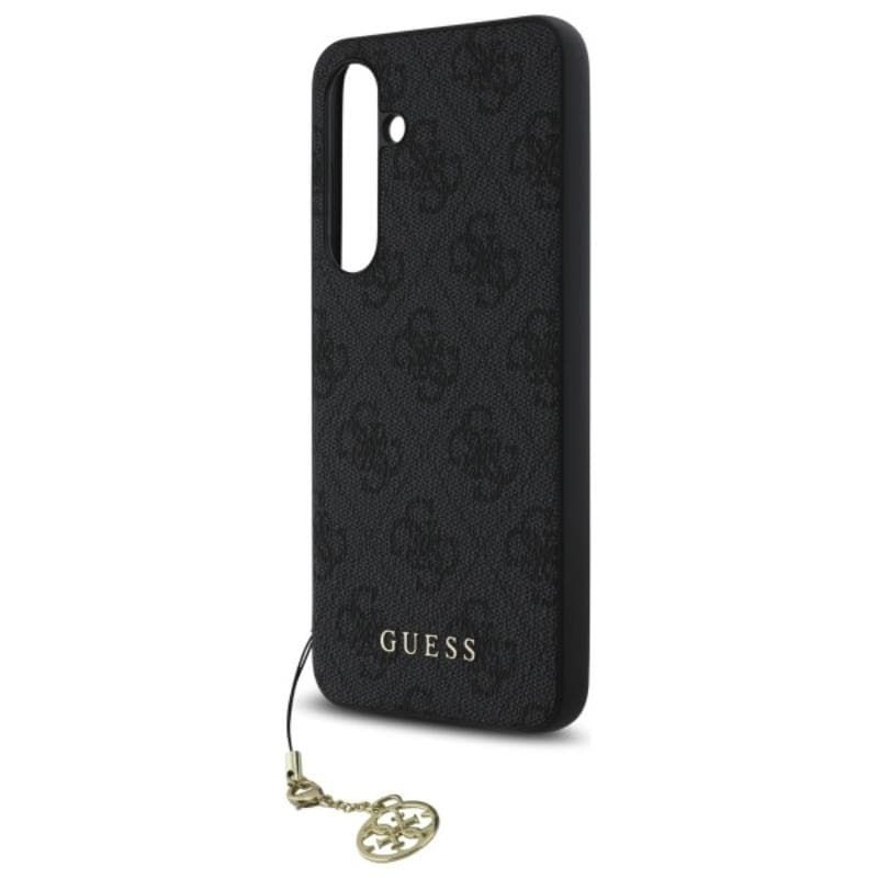 Guess 4G Charms Collection - Case for Samsung Galaxy S24 FE (gray) 6