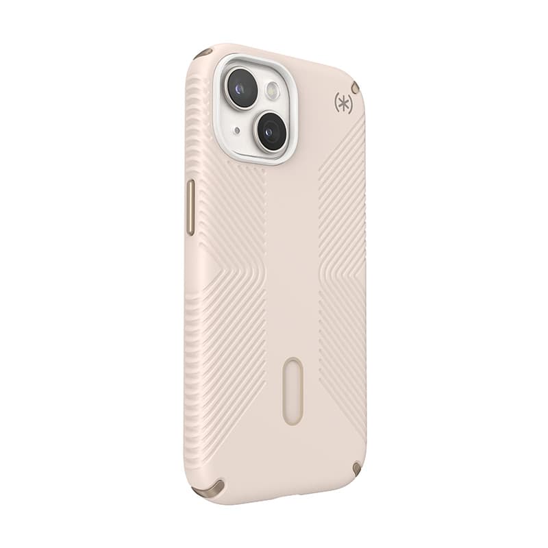 Speck Presidio2 Grip ClickLock & MagSafe - iPhone 17e / 16e / 15 / 14 / 13 Case (Bleached Bone / Heirloom Gold / Hazel Brown) 7