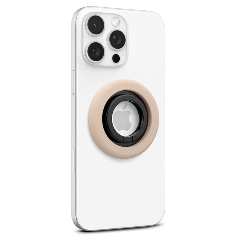 Spigen Nano Pop MagSafe Phone Ring - Finger holder with stand function (Coconut Beige) 5
