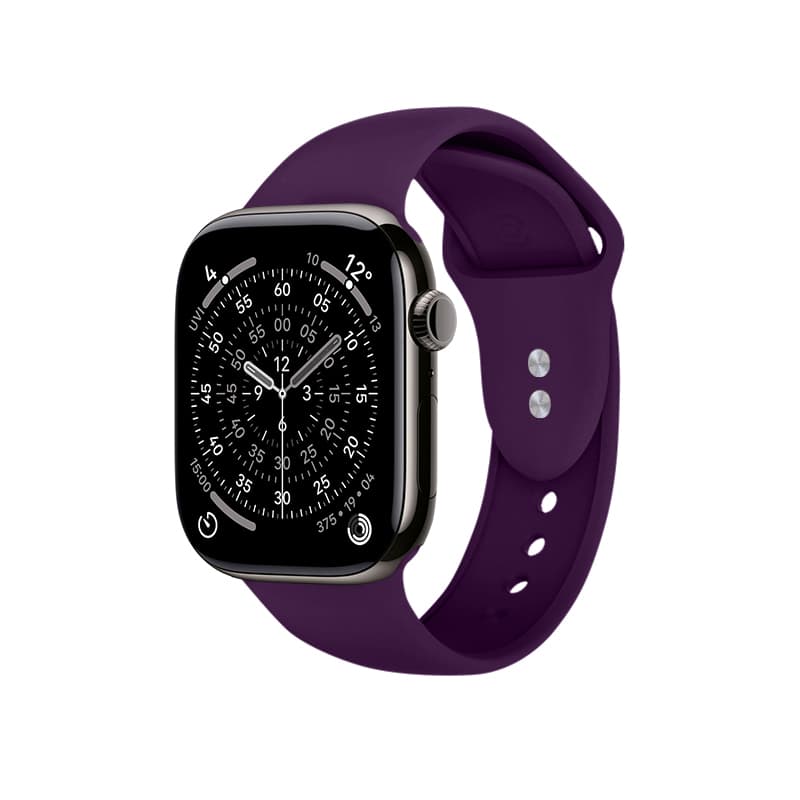 Crong Liquid - Apple Watch Strap 44/45/46/49 mm (Plum) 8