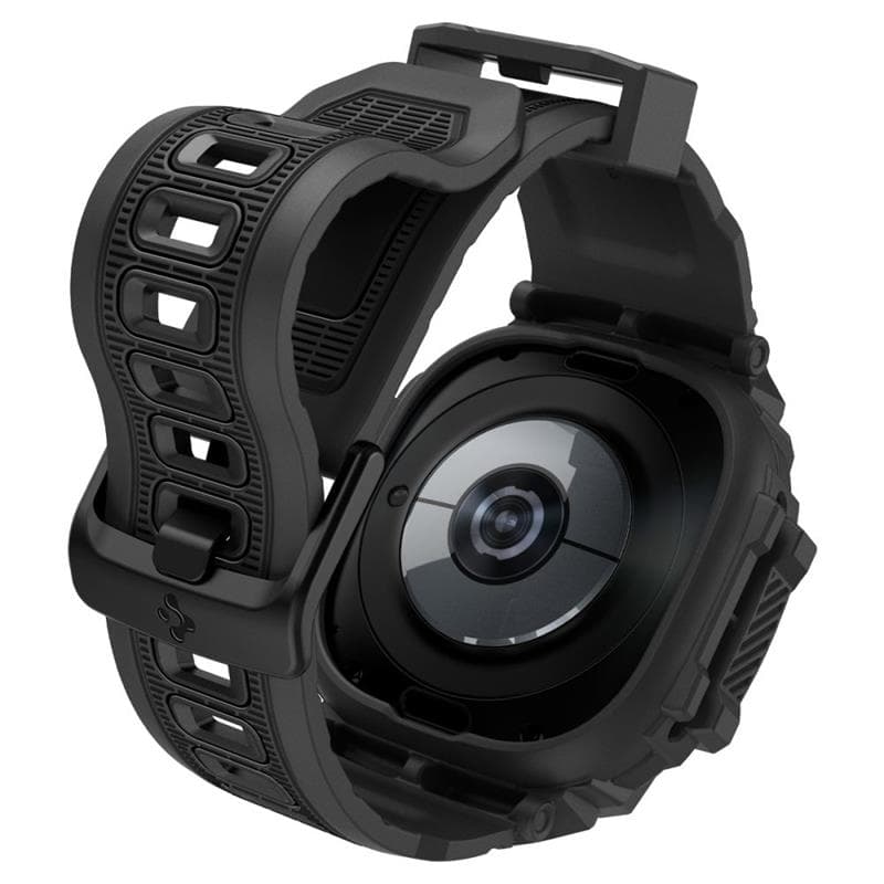 Spigen Rugged Armor Pro - Strap + Case for Samsung Galaxy Watch Ultra 47 mm (2025/2024) (Matte Black) 3