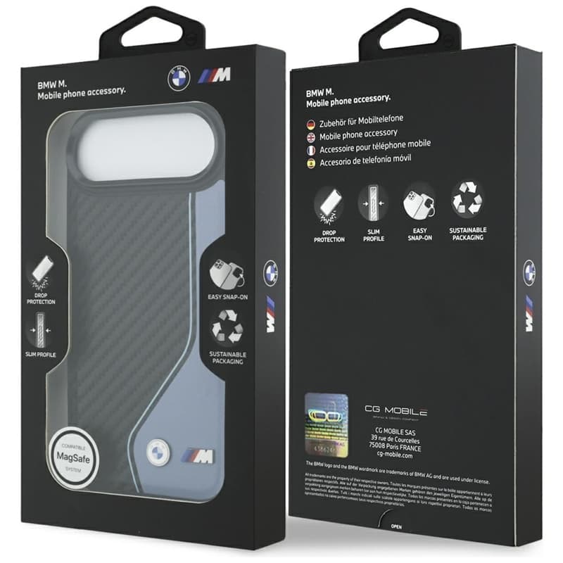 BMW M Carbon Logo MagSafe - Case iPhone Air (blue) 8