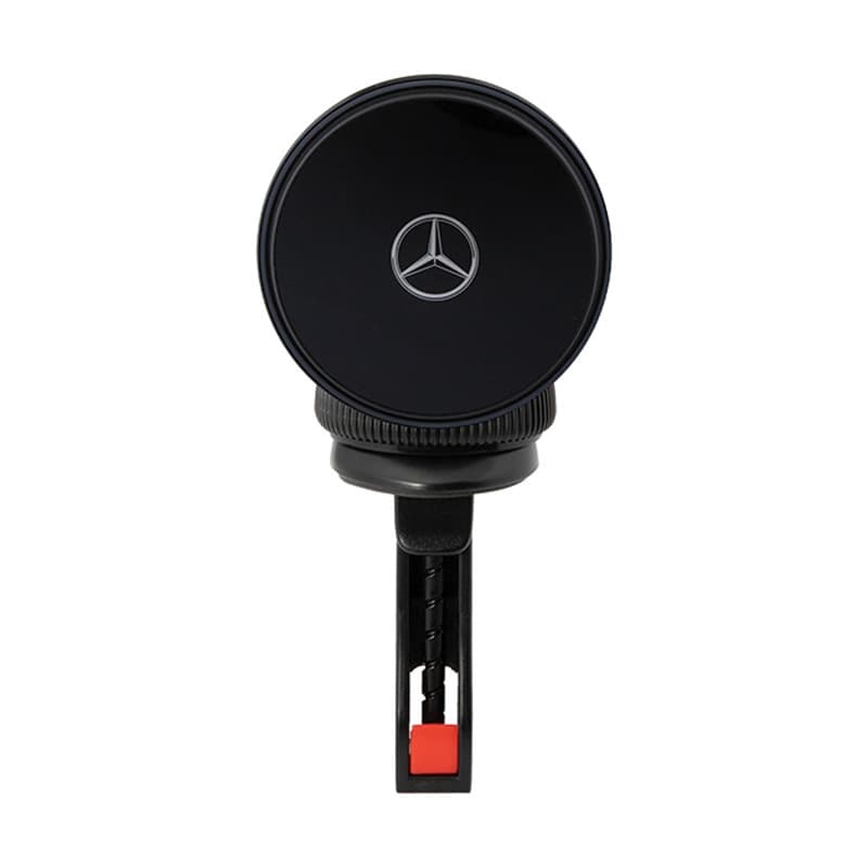 Mercedes Silver Star MagSafe - Magnetic car mount with 15W wireless charging (black) 2