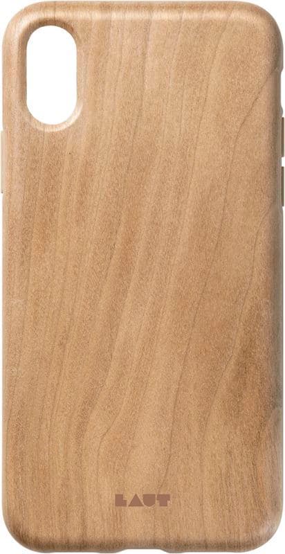 Laut PINNACLE - Case for iPhone XR with natural wood (Cherry Wood) 4