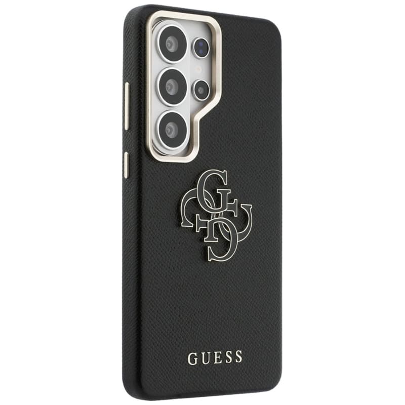 Guess Grained Big 4G Metal Logo - Samsung Galaxy S26 Ultra Case (Black) 4