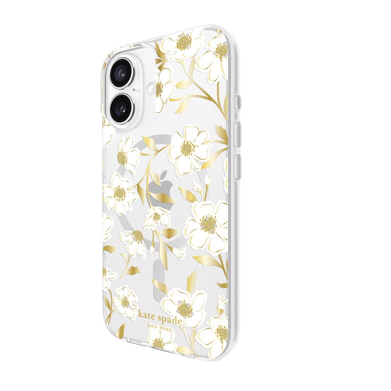 Kate Spade New York Protective Gems MagSafe - Case for iPhone 16 (Sunshine Floral) 4