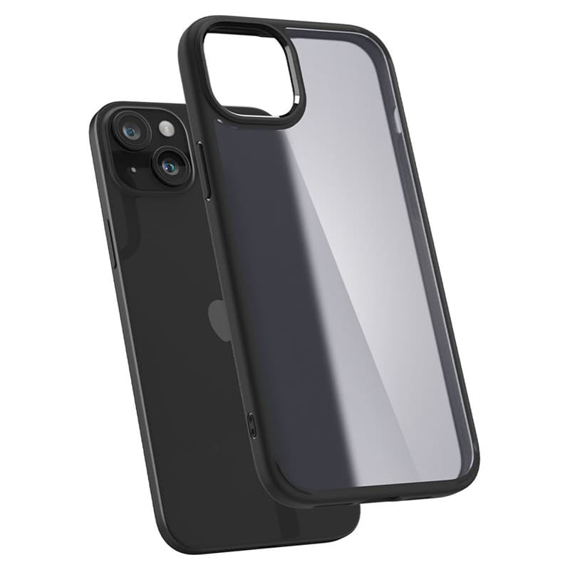 Spigen Ultra Hybrid - Case for iPhone 15 (Frost Black) 6