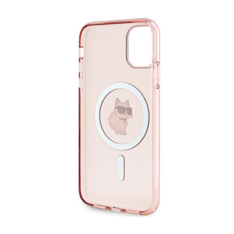Karl Lagerfeld IML Choupette MagSafe - Case for iPhone 11 (Pink) 7