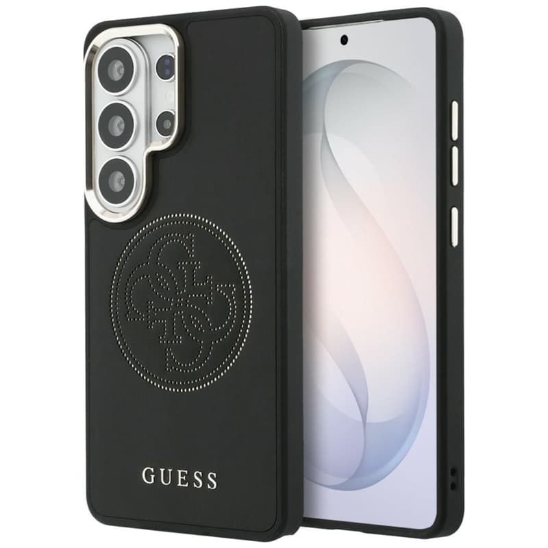Guess Perforated Logo MagSafe - Samsung Galaxy S26 Ultra Case (Black)