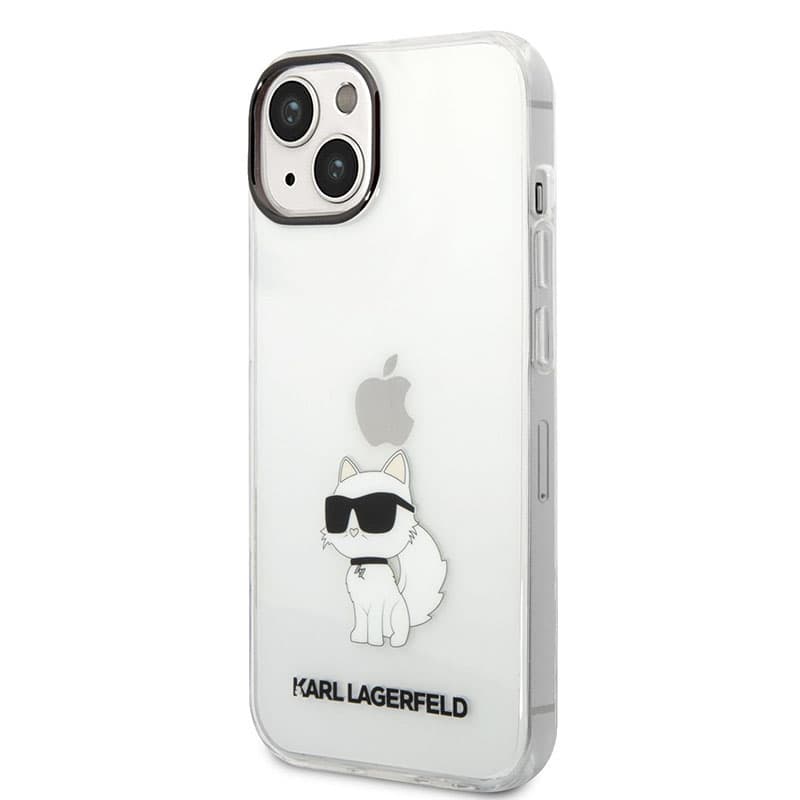 Karl Lagerfeld IML NFT Choupette - Case for iPhone 14 Plus (Clear) 1