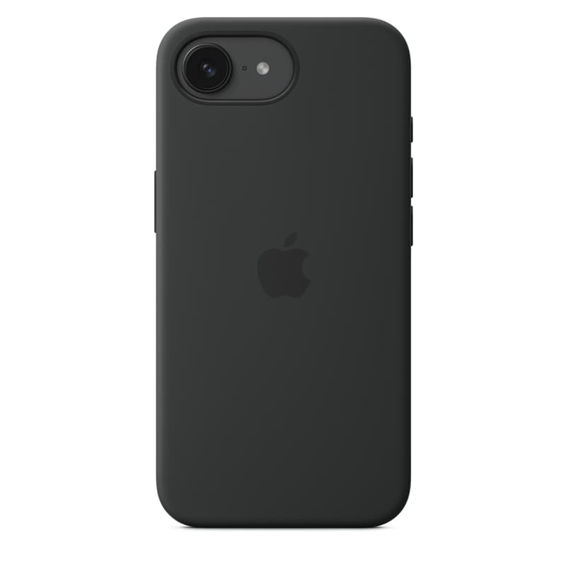 Apple Silicone Case – Silicone Case with MagSafe for iPhone 16e (Black) 2