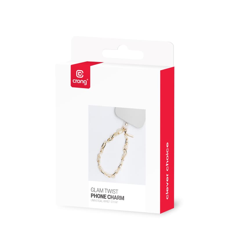 Crong Phone Charm - Lanyard Phone Pendant (Glam Twist) 4