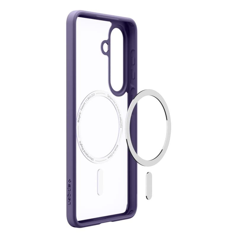 Spigen Ultra Hybrid Mag MagSafe - Case for Samsung Galaxy S26+ (Deep Purple) 6