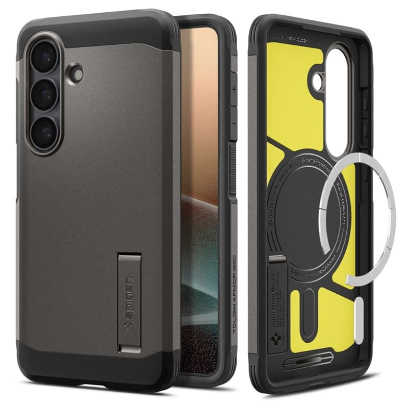 Spigen Tough Armor MagSafe - Case for Samsung Galaxy S26 (Gunmetal) 2