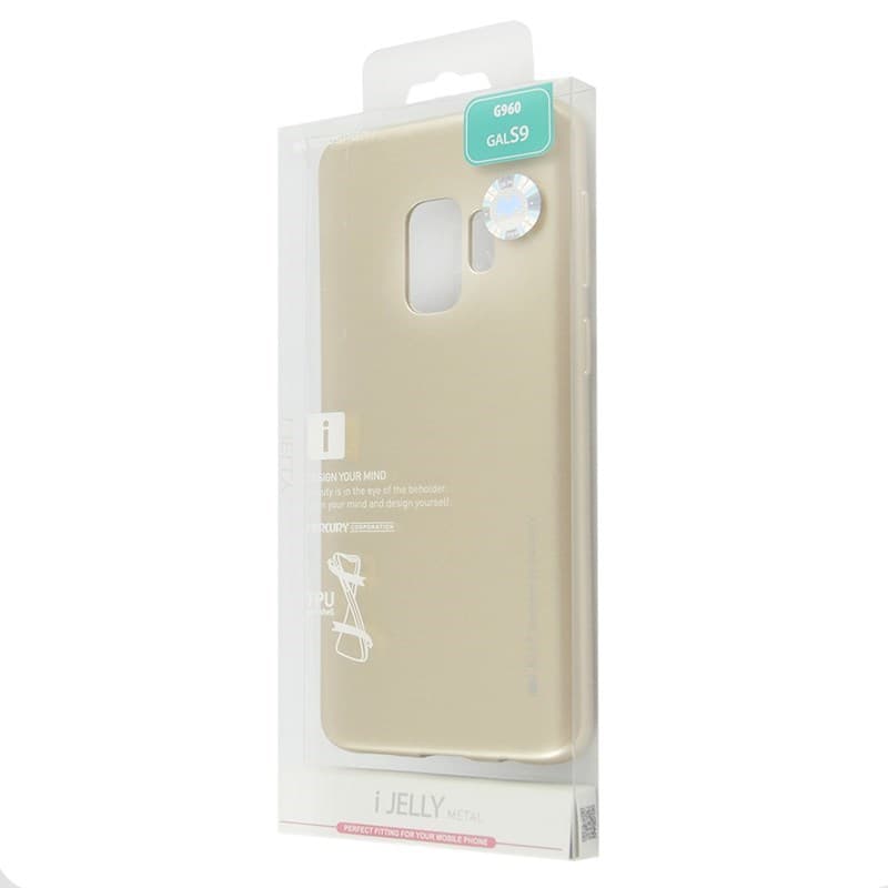 Mercury I-Jelly - Case for Samsung Galaxy S9 (Gold) 6