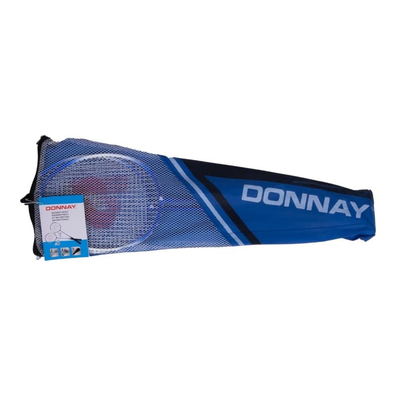 Donnay - 6-piece badminton set in a case (blue) 2