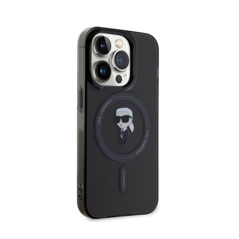 Karl Lagerfeld IML Ikonik MagSafe - Case for iPhone 15 Pro (Black) 4