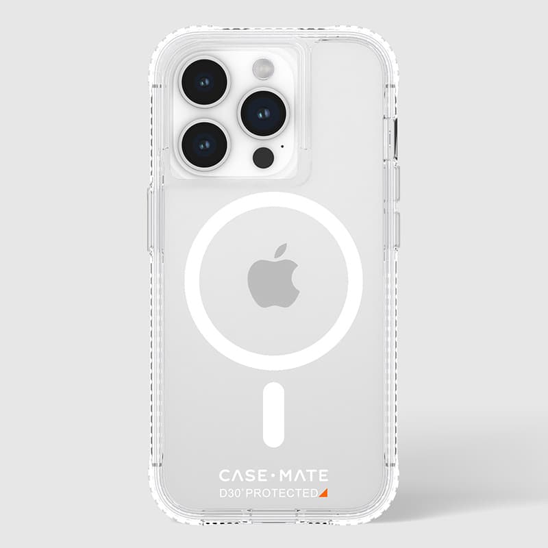 Case-Mate Ultra Tough plus D3O MagSafe - iPhone 15 Pro Case (Clear) 5