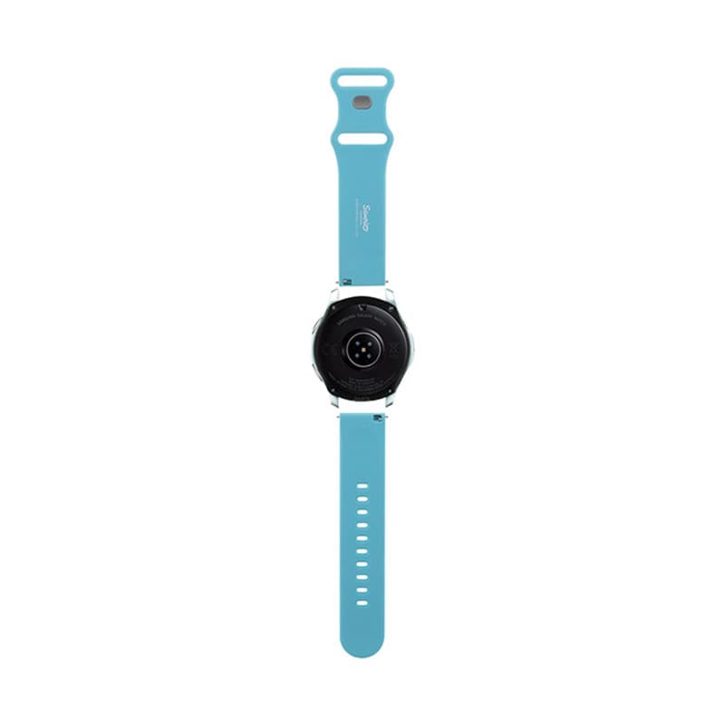 Hello Kitty Silicone Kitty Head - Universal strap for smartwatch 22 mm (blue) 2