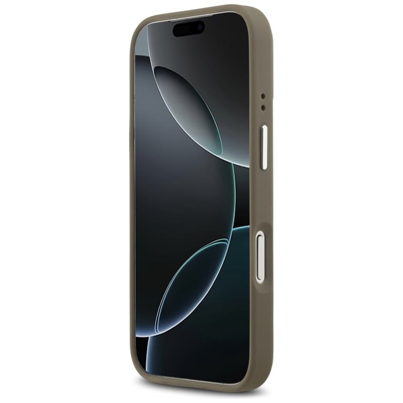 Guess Grained Big 4G Classic Logo - Case iPhone 17 Pro (brown) 5