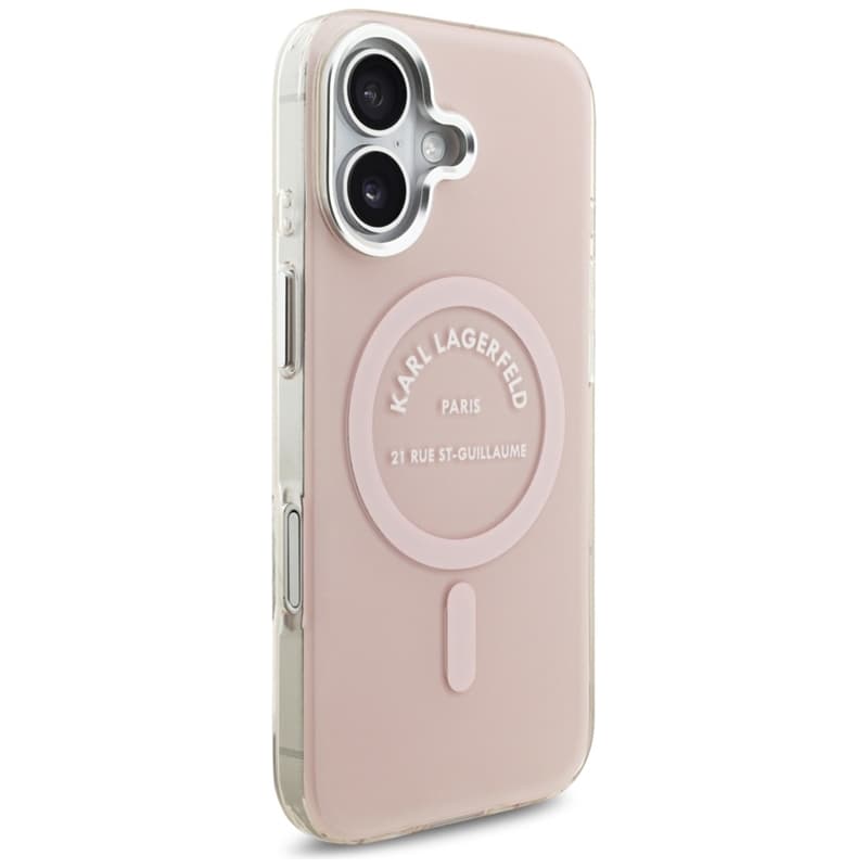 Karl Lagerfeld IML Karl RSG Logo MagSafe - Case for iPhone 17 (pink) 4