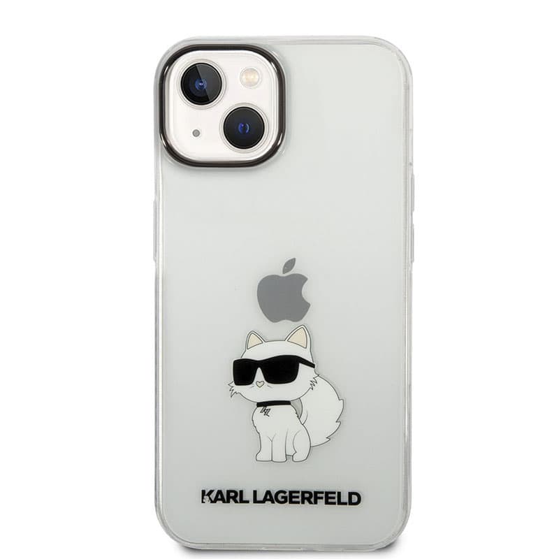 Karl Lagerfeld IML NFT Choupette - Case for iPhone 14 Plus (Clear) 2