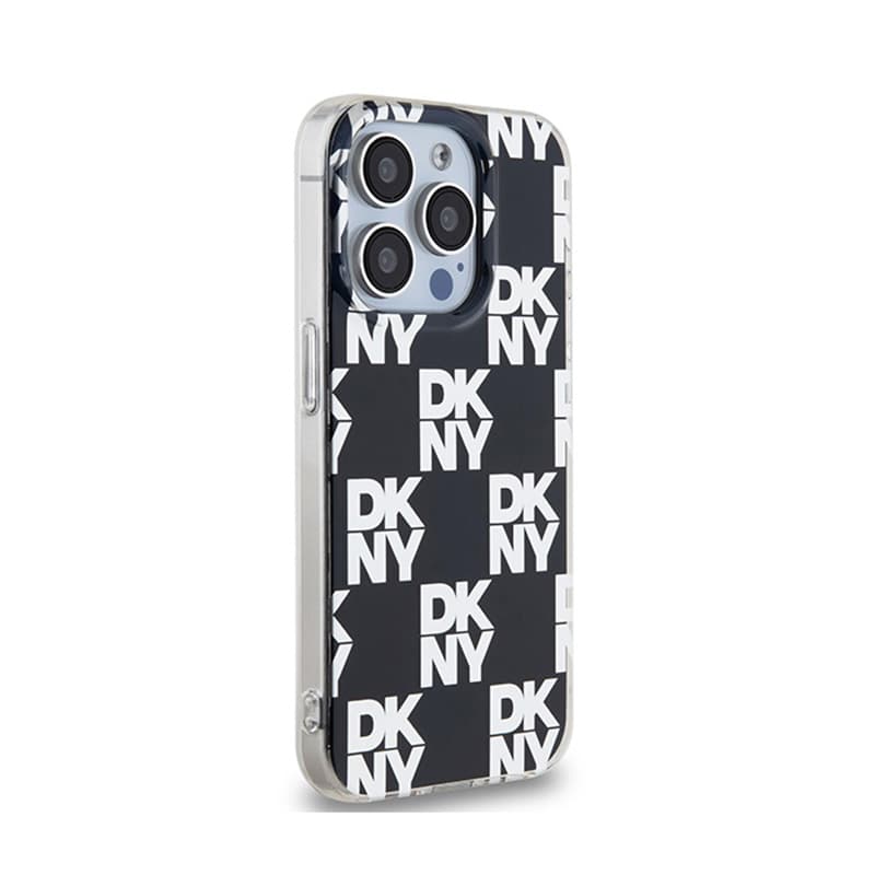DKNY IML Checkered Mono Pattern - Case for iPhone 15 Pro Max (Black) 4