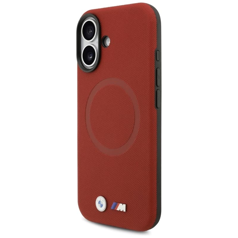 BMW M FW Metal Logo MagSafe - Case iPhone 17 (red) 2
