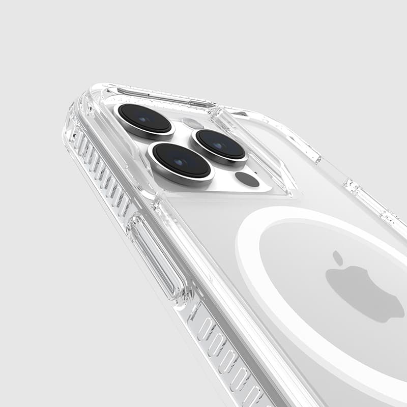 Case-Mate Ultra Tough plus D3O MagSafe - iPhone 15 Pro Case (Clear) 6