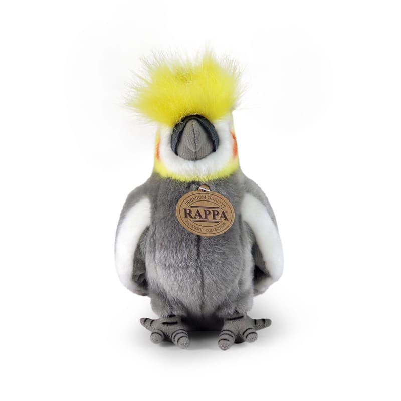 Rappa - Realistic Plush Toy Cockatiel Parrot 18 cm Eco-Friendly 2