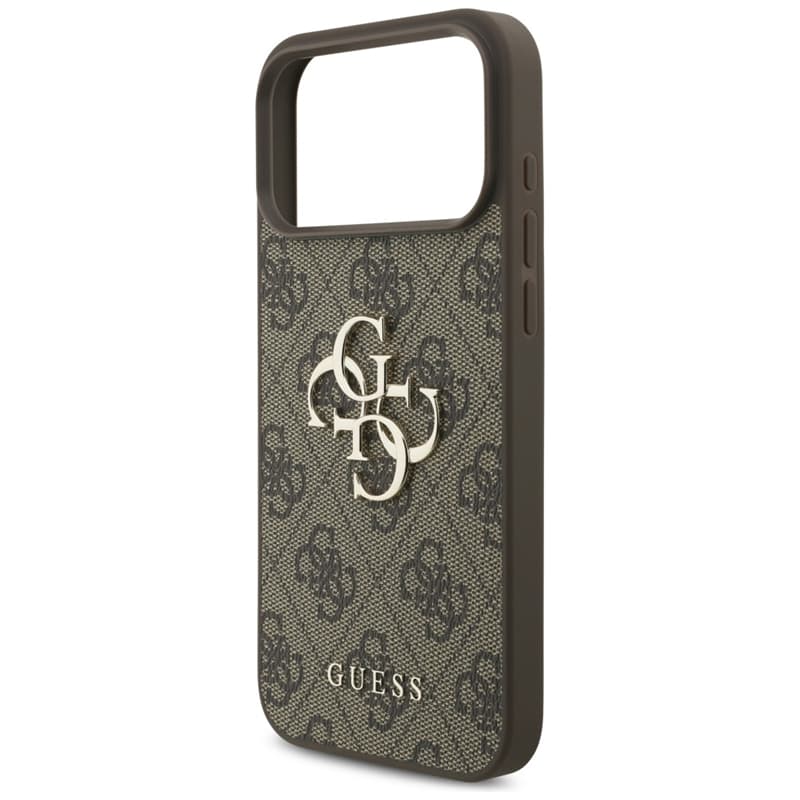 Guess 4G Strap 4G Classic Logo - Case iPhone 17 Pro Max (Brown) 6