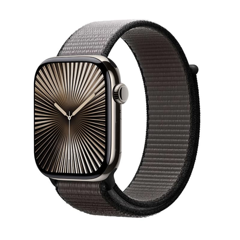 Crong Nylon - Sport Band for Apple Watch 44/45/46/49 mm (Night Grey) 6