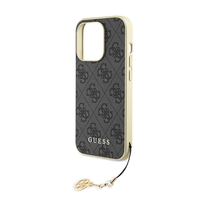 Guess 4G Charms Collection - iPhone 15 Pro Case (grey) 6