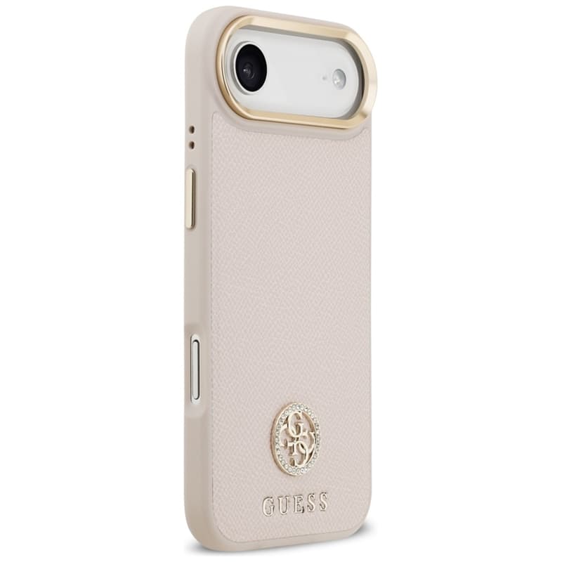 Guess Grained Strass Logo MagSafe - Case iPhone Air (pink) 4