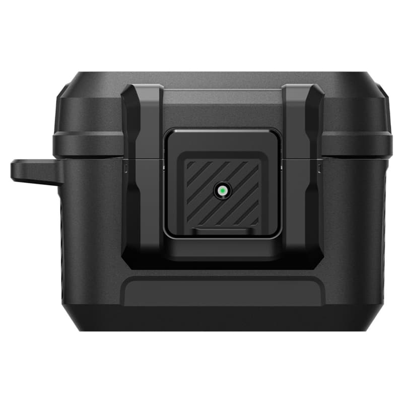 Spigen Lock Fit - Armored Case for Apple AirPods Pro 3 (Matte Black) 4