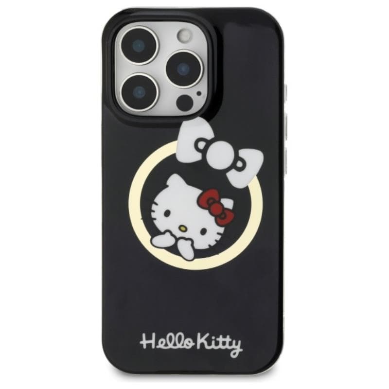 Hello Kitty IML Fun Bow MagSafe - Case for iPhone 16 Pro Max (black) 3