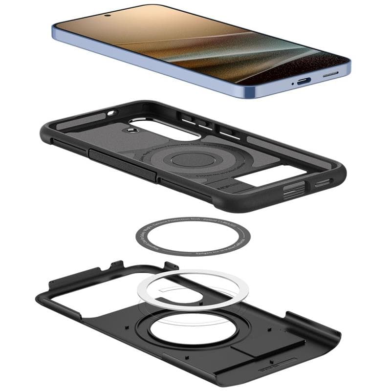 Spigen Slim Armor MagSafe - Case for Samsung Galaxy S25+ (Black) 5
