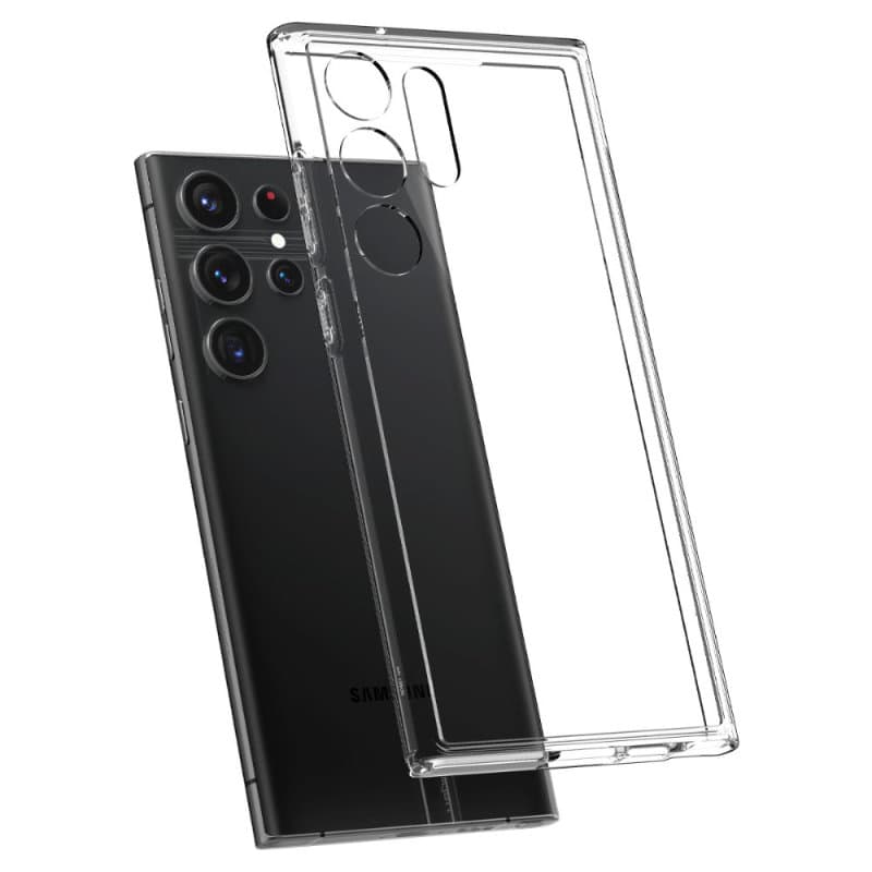 Spigen Ultra Hybrid - Case for Samsung Galaxy S23 Ultra (Transparent) 5