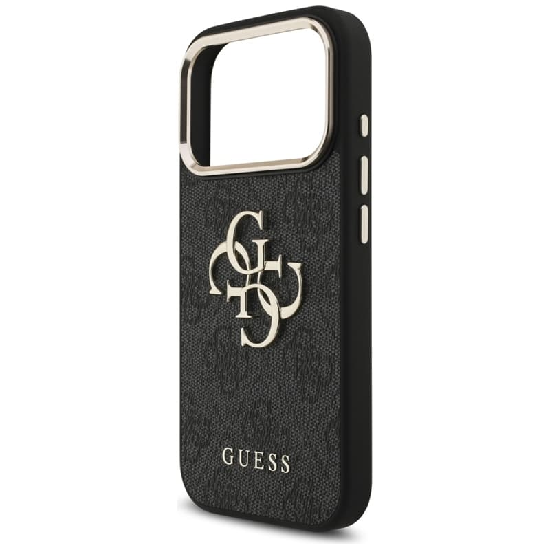 Guess 4G Big 4G Classic Logo - Case iPhone 17 Pro (Black / Gold) 6