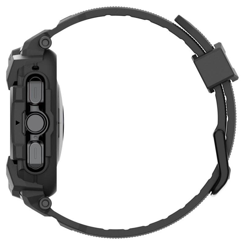 Spigen Rugged Armor Pro - Strap + Case for Samsung Galaxy Watch Ultra 47 mm (2025/2024) (Matte Black) 5