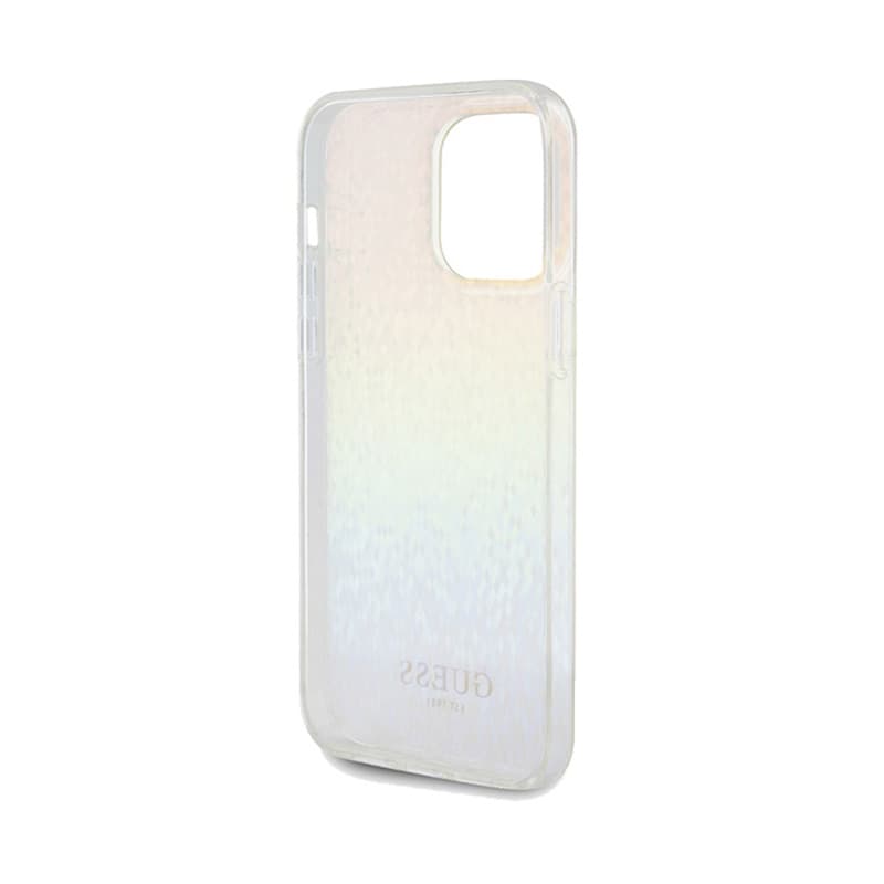 Guess IML Faceted Mirror Disco Iridescent - Case for iPhone 13 Pro Max (Iridescent) 6